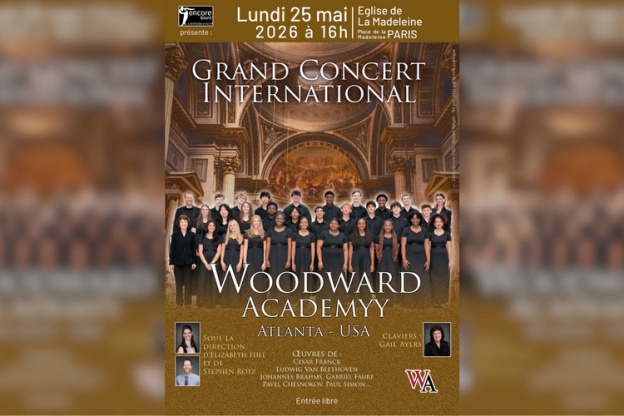 Les jeunes voix américaines de Woodward Academy en concert à Paris