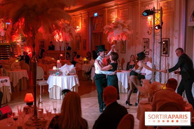Soirée Gatsby au Ritz Paris, le dîner - spectacle exceptionnel - photos