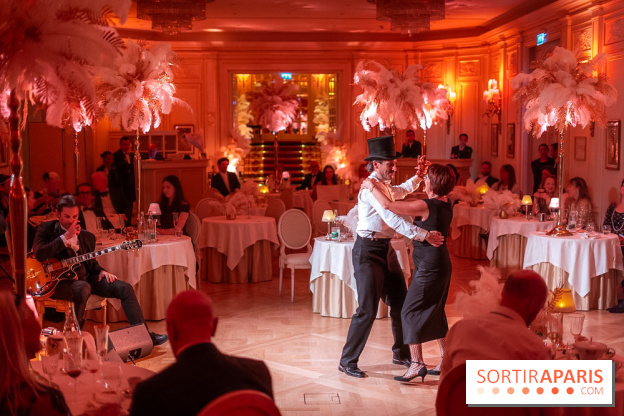Soirée Gatsby au Ritz Paris, le dîner - spectacle exceptionnel - photos