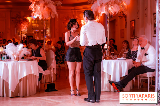 Soirée Gatsby au Ritz Paris, le dîner - spectacle exceptionnel - photos  - A7C02609
