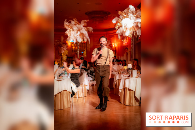 Soirée Gatsby au Ritz Paris, le dîner - spectacle exceptionnel - photos