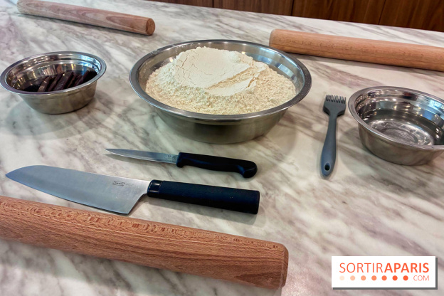 Atelier croissant bicolore