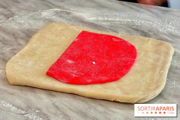 Atelier croissant bicolore