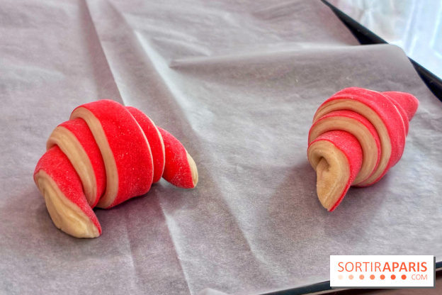 Atelier croissant bicolore