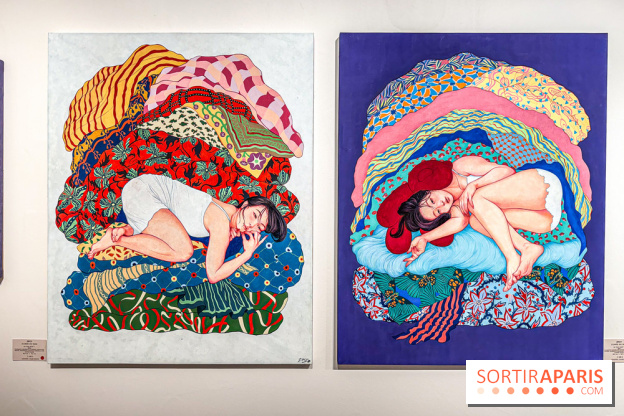 Zipcy à Paris : l’exposition La Forteresse Douce à la galerie Goldshteyn-Saatort - IMG 6603