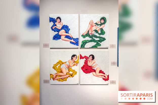 Zipcy à Paris : l’exposition La Forteresse Douce à la galerie Goldshteyn-Saatort - IMG 6605