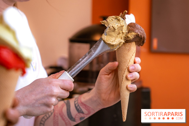 LaCrèma gelato, glacier artisanal près du Jardin du Luxembourg et du Panthéon - photos - A7C03471
