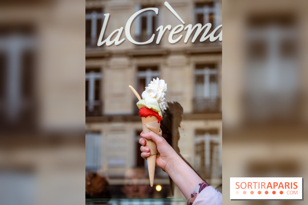 LaCrèma gelato, glacier artisanal près du Jardin du Luxembourg et du Panthéon - photos