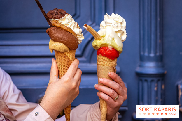 LaCrèma gelato, glacier artisanal près du Jardin du Luxembourg et du Panthéon - photos