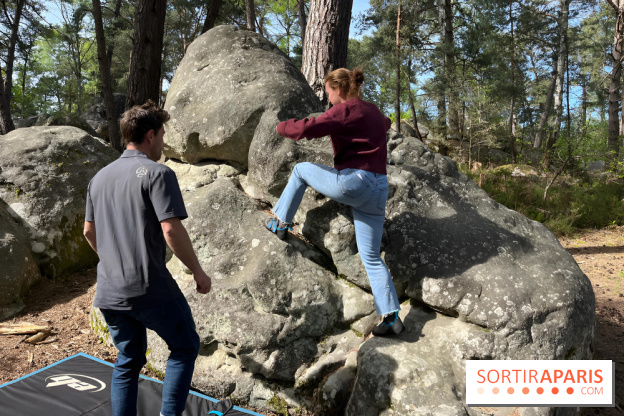 Escalade en Forêt de Fontainebleau - nos photos - IMG 7848