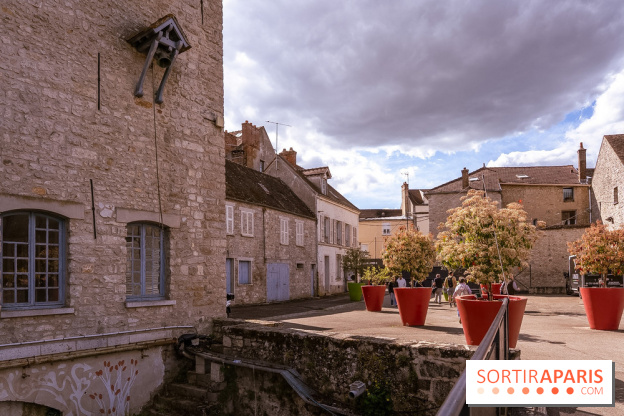 La terrasse du Moulin de Nemours, la guinguette estivale en bord de Loing 77 - A7C04885