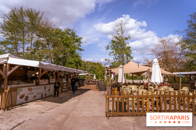 La terrasse du Moulin de Nemours, la guinguette estivale en bord de Loing 77 - A7C04887
