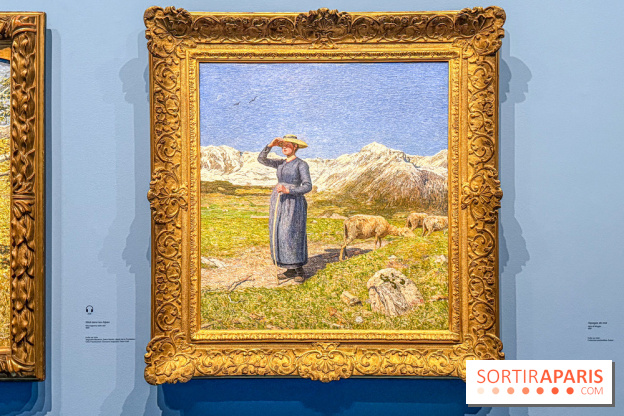 Giovanni Segantini au musée Marmottan Monet : nos photos de l’exposition à Paris sur le peintre des Alpes