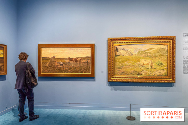 Giovanni Segantini au musée Marmottan Monet : nos photos de l’exposition à Paris sur le peintre des Alpes