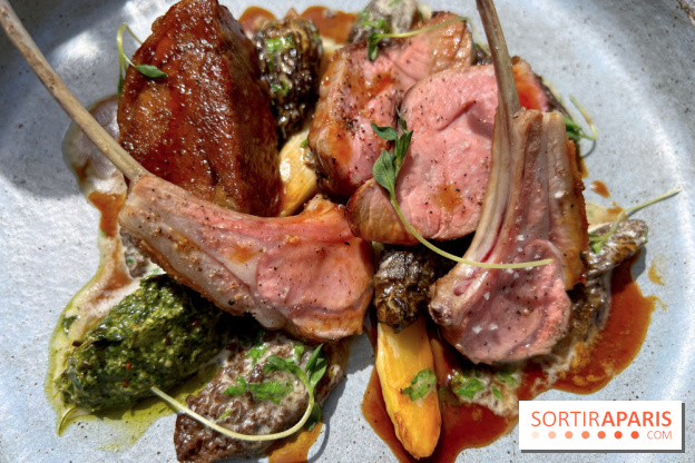 Rooster - Agneau, morilles