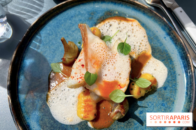 Rooster - Lotte, gnocchis, lard de Colonnata