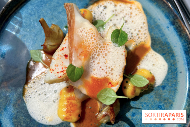 Rooster - Lotte, gnocchis, lard de Colonnata