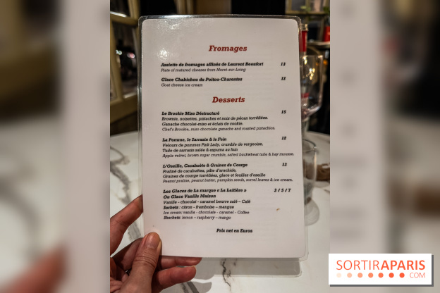 L'Orée des Sablons, restaurant à Fontainebleau - photos - menu - carte