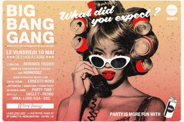 Big Bang Gang party…. What did you expect ? 