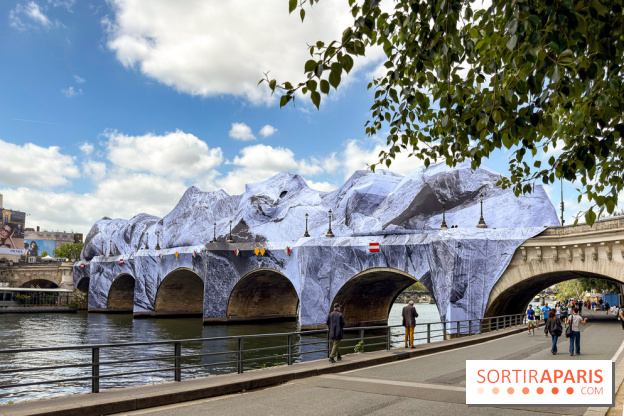 La Caverne du Pont Neuf : le montage de l’installation géante de JR démarre à Paris