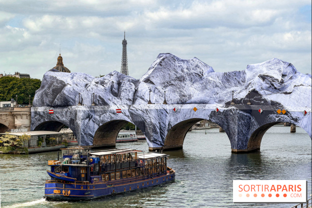 La Caverne du Pont Neuf : le montage de l’installation géante de JR démarre à Paris
