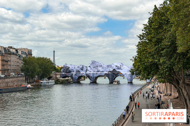 La Caverne du Pont Neuf : le montage de l’installation géante de JR démarre à Paris