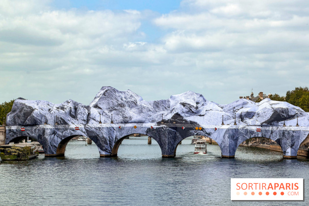 La Caverne du Pont Neuf : le montage de l’installation géante de JR démarre à Paris