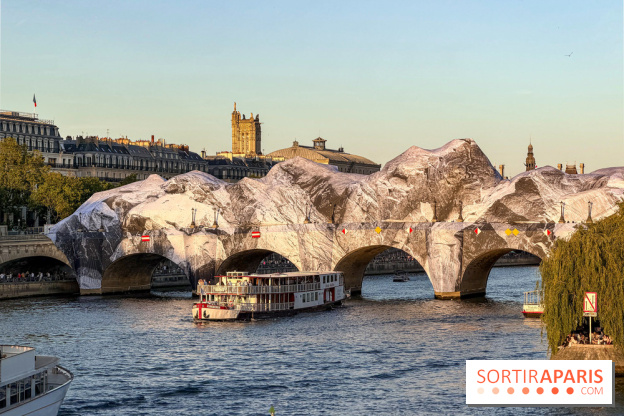 La Caverne du Pont Neuf : le montage de l’installation géante de JR démarre à Paris