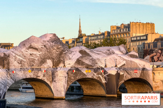 La Caverne du Pont Neuf : le montage de l’installation géante de JR démarre à Paris