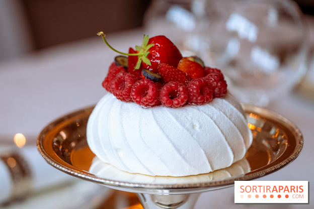 Maison Roland restaurant au Shanghai-La Paris, pavlova