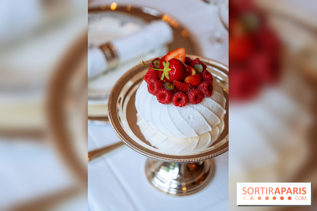 Maison Roland restaurant au Shanghai-La Paris, pavlova