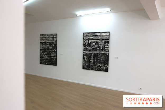 Vhils : nos photos de son exposition à la galerie Danysz à Paris - Seth Expo 8