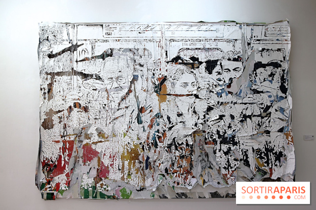 Vhils : nos photos de son exposition à la galerie Danysz à Paris - Seth Expo 11