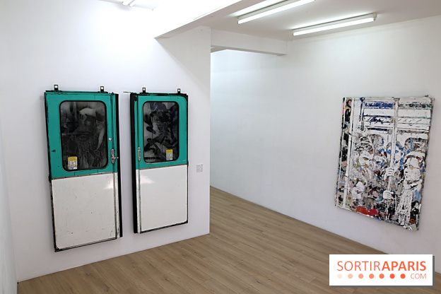 Vhils : nos photos de son exposition à la galerie Danysz à Paris - Seth Expo 12