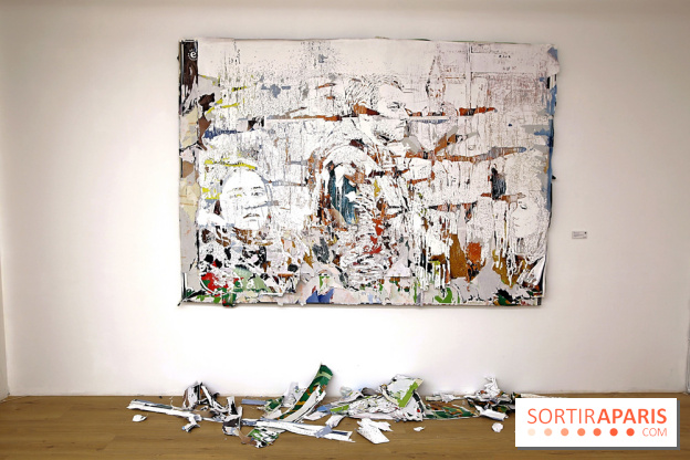 Vhils : nos photos de son exposition à la galerie Danysz à Paris - Seth Expo 13