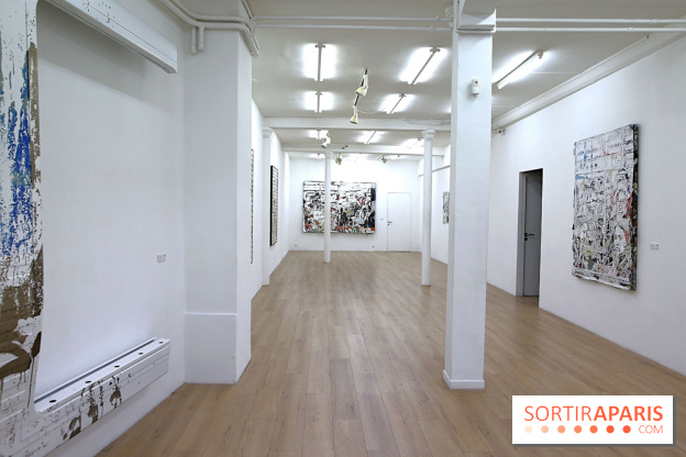Vhils : nos photos de son exposition à la galerie Danysz à Paris - Seth Expo 18
