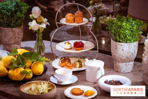 Tea time sensoriel de Matthieu Carlin à l'Hôtel de Crillon - les photos