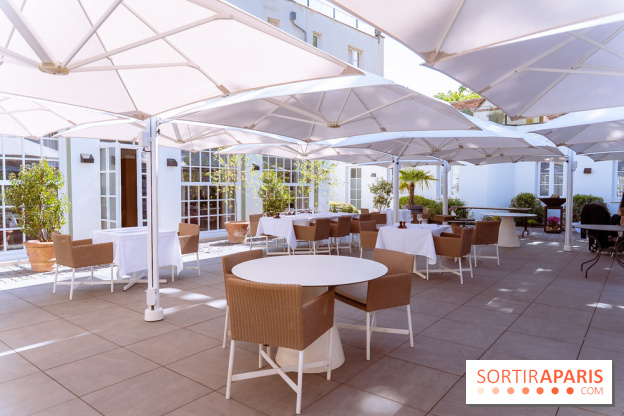 Chez Gina, le restaurant italien caché de Fontainebleau, terrasse