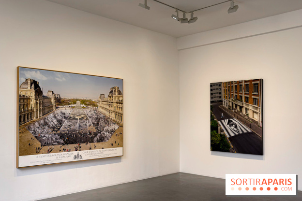 Les Esquisses de La Caverne, l'exposition gratuite de JR à la galerie Perrotin