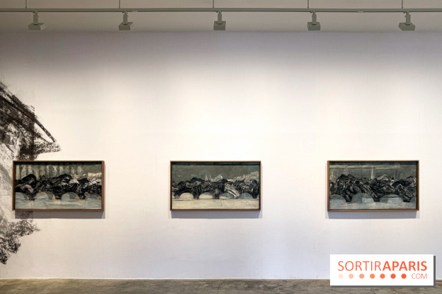 Les Esquisses de La Caverne, l'exposition gratuite de JR à la galerie Perrotin