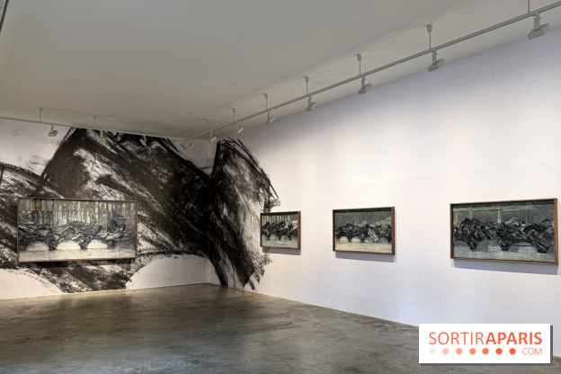Les Esquisses de La Caverne, l'exposition gratuite de JR à la galerie Perrotin
