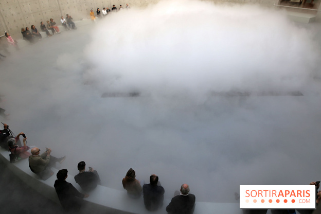 Fujiko Nakaya : nos photos de sa sculpture de brouillard à voir à la Bourse de Commerce