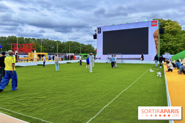 Fan zone - Parc de la Villette