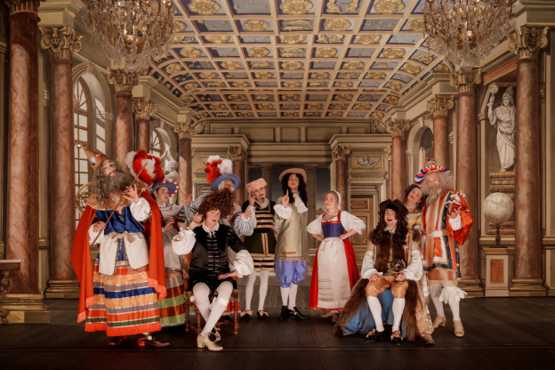 La troupe du Théâtre Molière Sorbonne