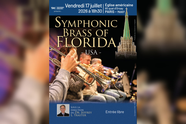Le Symphonic Brass of Florida en concert à l'Église américaine