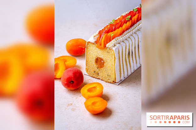 Les pâtisseries de Nour Kandler, la collection estivale en photos - cake abricot