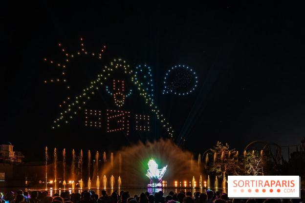 Parc Astérix : spectacle de drones, jets d'eau et feux d'artifice et nouveautés 2026, les photos