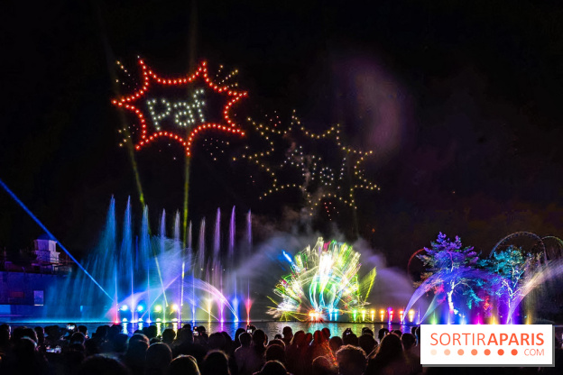 Parc Astérix : spectacle de drones, jets d'eau et feux d'artifice et nouveautés 2026, les photos