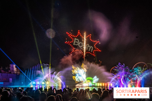 Parc Astérix : spectacle de drones, jets d'eau et feux d'artifice et nouveautés 2026, les photos - Synchro