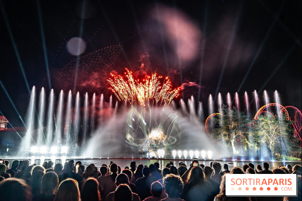 Parc Astérix : spectacle de drones, jets d'eau et feux d'artifice et nouveautés 2026, les photos